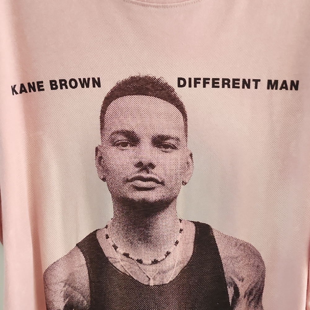 Kane Brown Different Man Pink Graphic Tee